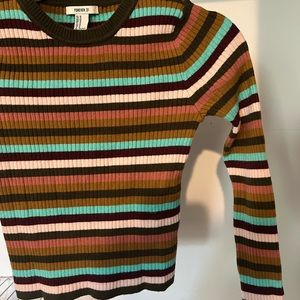 Forever21 Striped Long Sleeve